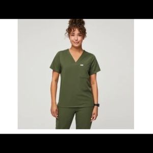 Dark olive Figs scrubs